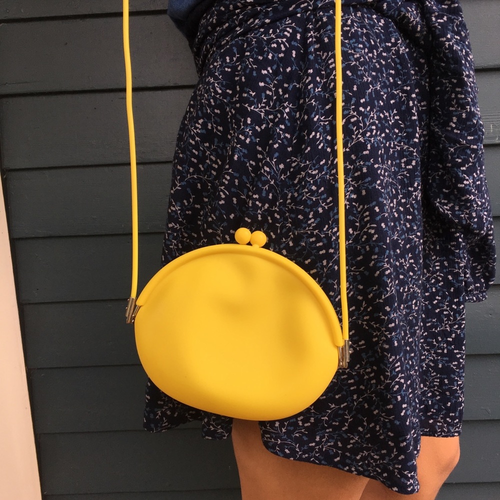Yellow Gummy Purse
